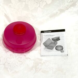 NEW!  Tupperware Fuchsia Round Container (LAST one)
